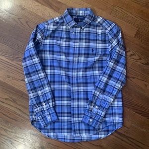 Ralph Lauren button down. Boys size L (14-16)